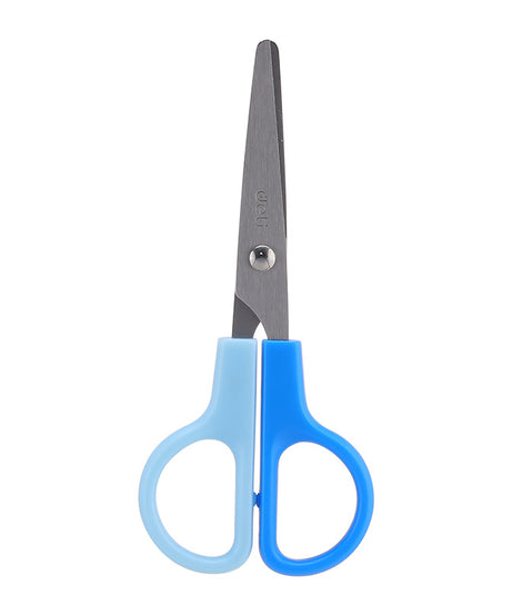 Foarfeca scolara 12 cm cu protectie de plastic Deli