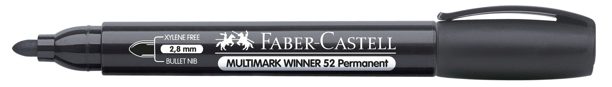 Marker permanent varf rotund 2.8 mm Multimark Winner 52 Faber-Castell