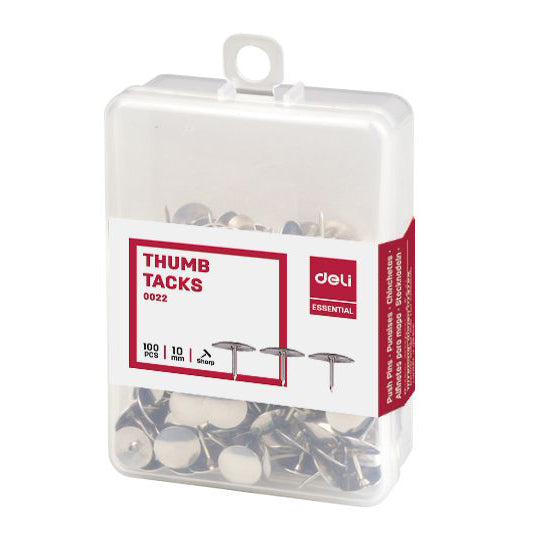 Pioneze inox 100 buc/cutie Deli