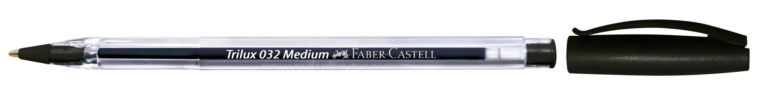 Pix 1.0 mm Trilux albastru/negru de unica folosinta 032M Faber-Castell