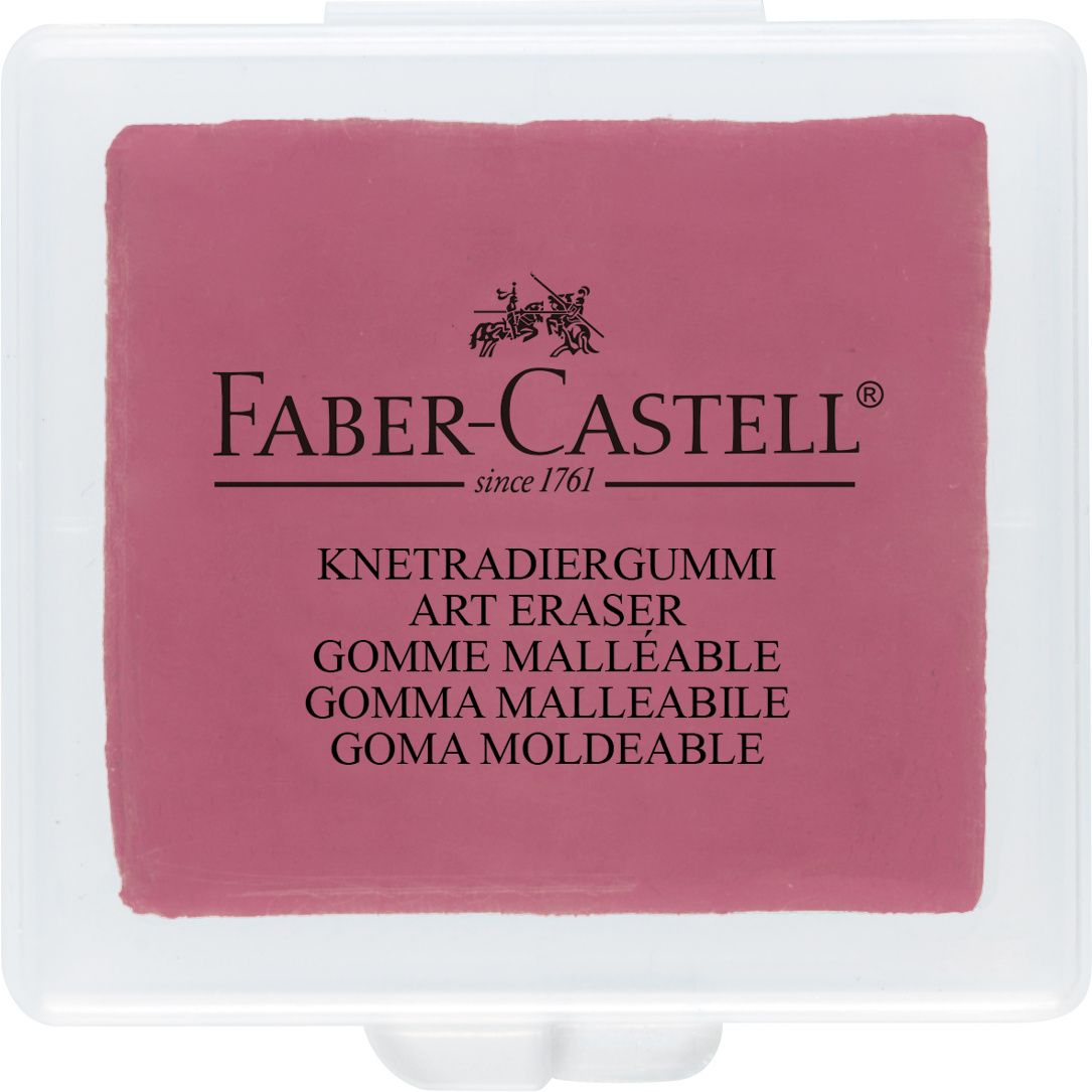 Radiera plastica Arta si Grafica diverse culori Faber-Castell