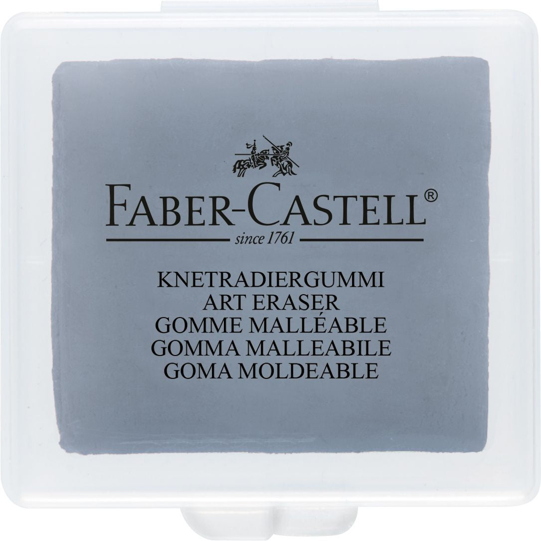 Radiera plastica Arta si Grafica gri Faber-Castell