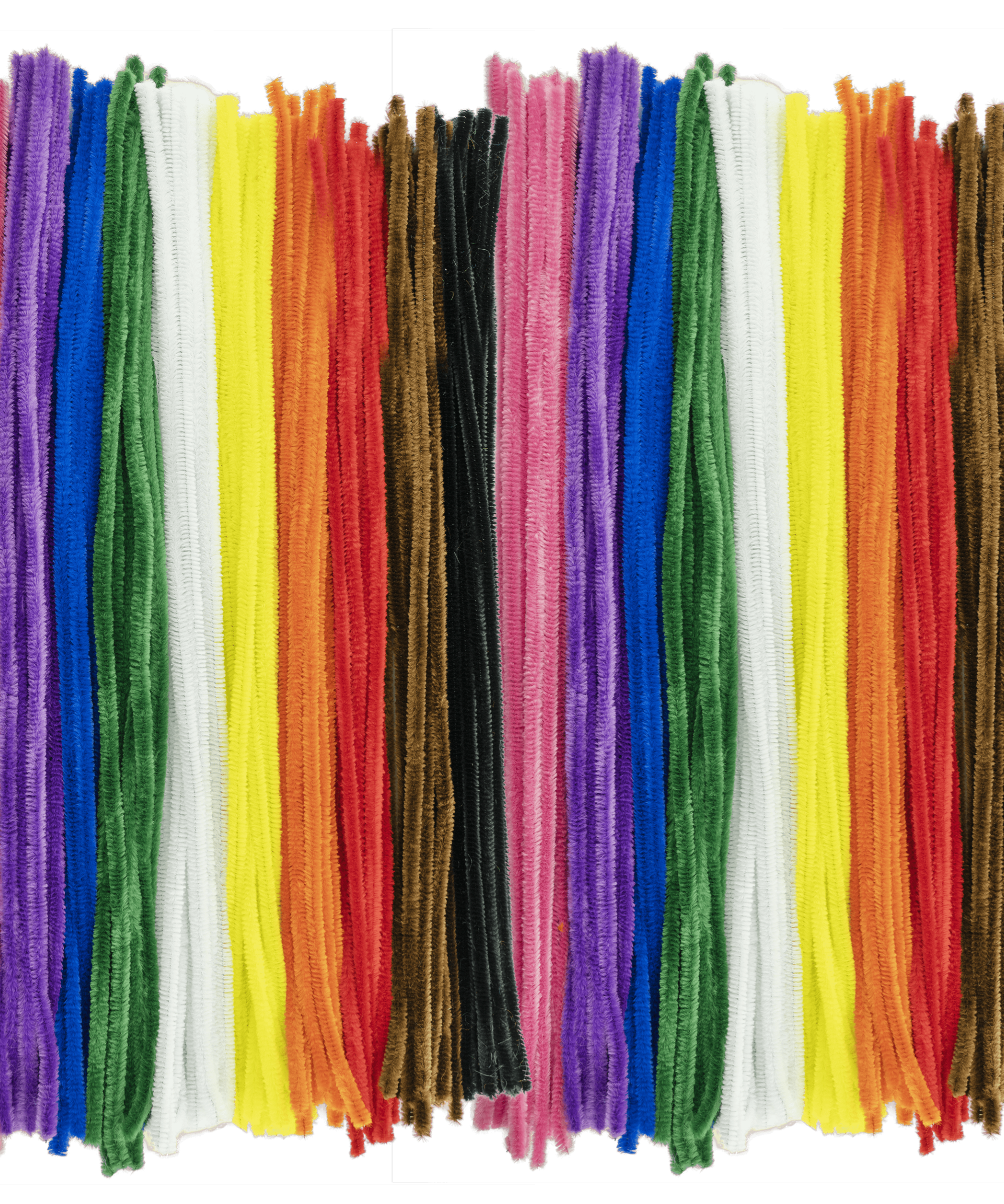 Sarma plusata Chenille diverse culori 8 mm x 50 cm set 10 buc