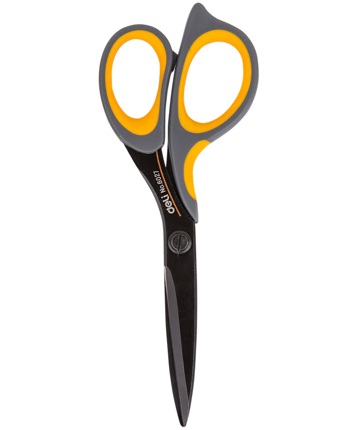 Foarfeca birou 17.5cm neagra profesional Deli