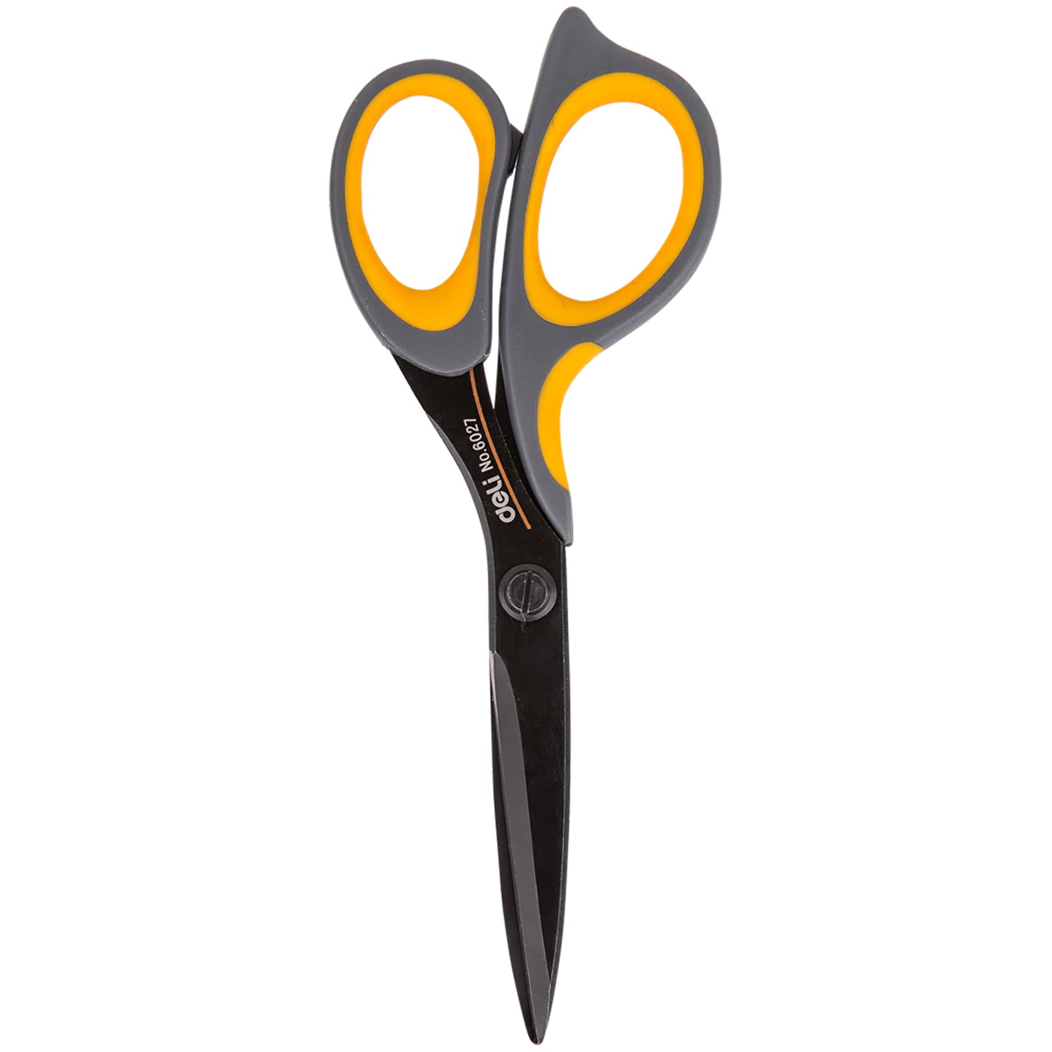 Foarfeca birou 17.5cm neagra profesional Deli