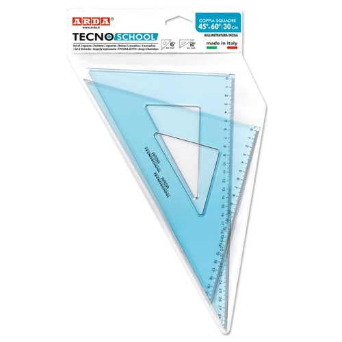 Acuarella - culori acrilice, accesorii papetarie, pensule, carioci si markere etc Set echere plastic Arda - 45°x60°30cm - Set echere plastic Arda - 2 bucati din categoria , ideal pentru scoala si teme zilnice, pret avantajos in magazin online
