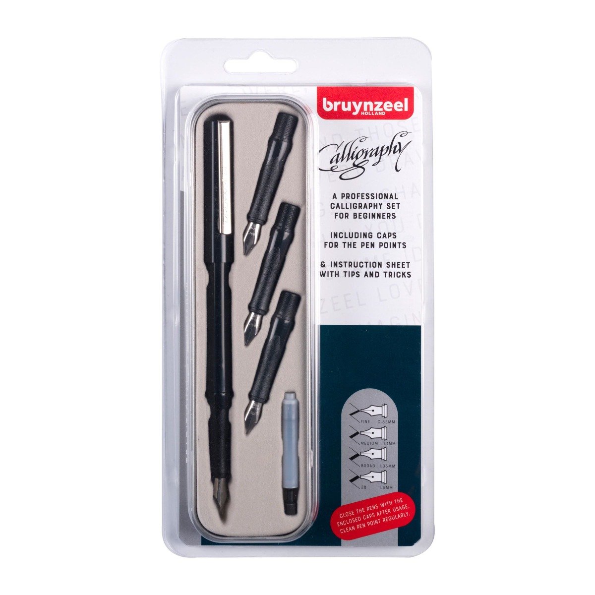 set caligrafie bruynzeel