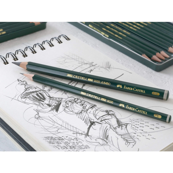 Creioane Faber Castell 9000