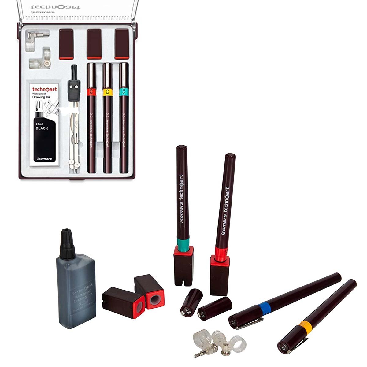 Set stilouri Isomars Technoart