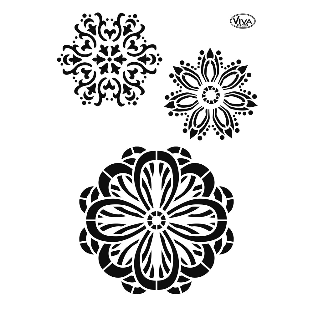 Sablon Universal A4 "MANDALAS" Viva Decor
