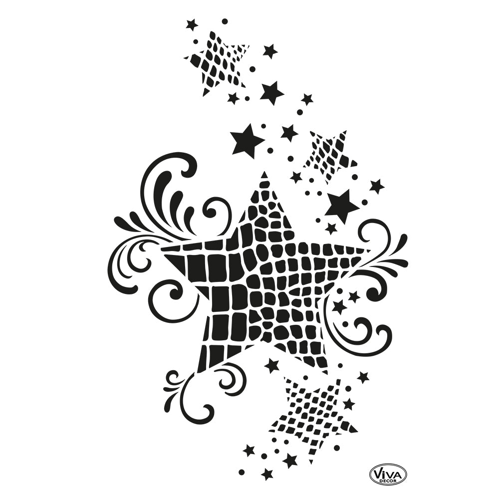 Sablon Universal A4 "STAR ANIMALPRINT" Viva Decor