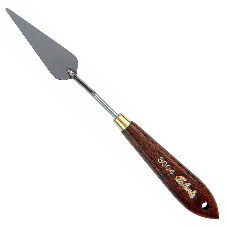 Cutite de pictura Talens - maner din lemn si lama flexibila