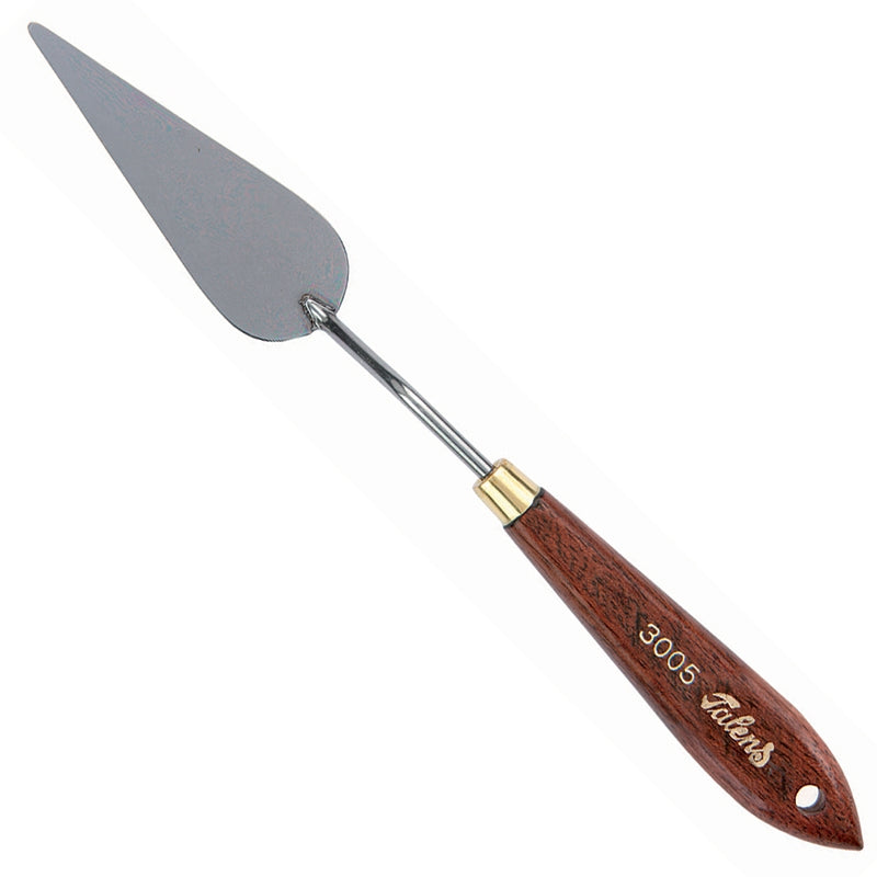 Cutite de pictura Talens - maner din lemn si lama flexibila