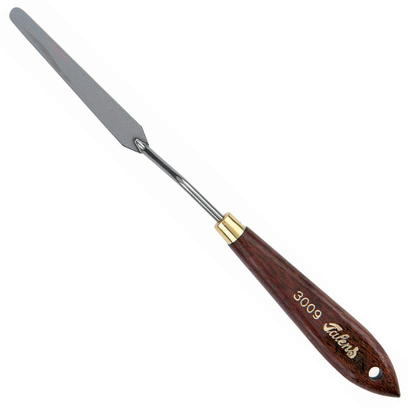 Cutite de pictura Talens - maner din lemn si lama flexibila