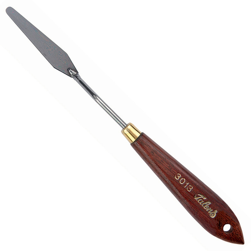 Cutite de pictura Talens - maner din lemn si lama flexibila