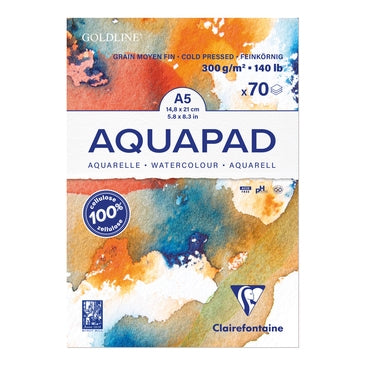 Bloc desen Goldline Aqua 300g Clairefontaine