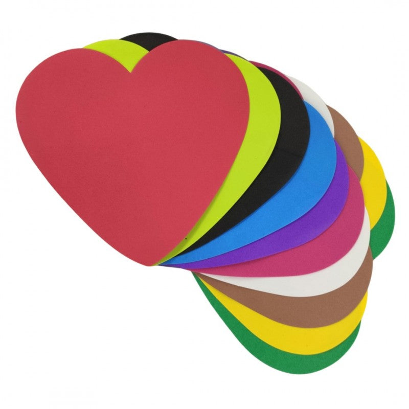 Acuarella - culori acrilice, accesorii papetarie, pensule, carioci si markere etc - ACCESORII CREATIE HARTIE GUMATA INIMA din categoria , potrivit pentru uz profesional si hobby, disponibil online cu livrare rapida
