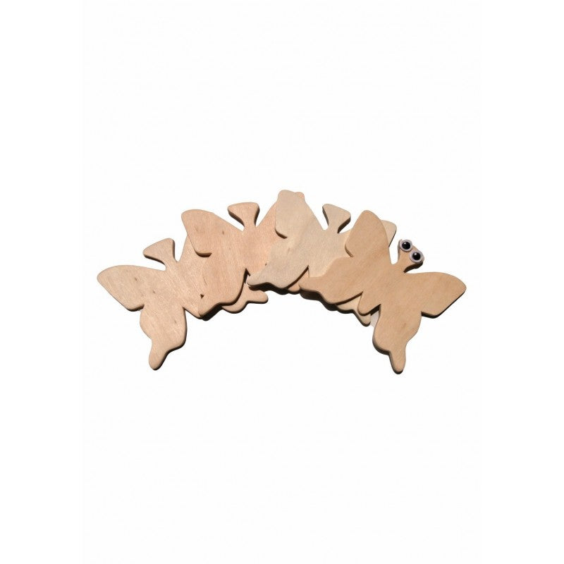 Acuarella - culori acrilice, accesorii papetarie, pensule, carioci si markere etc - ACCESORII CREATIE LEMN FLUTURI 4 BUC din categoria , potrivit pentru uz profesional si hobby, pret avantajos in magazin online