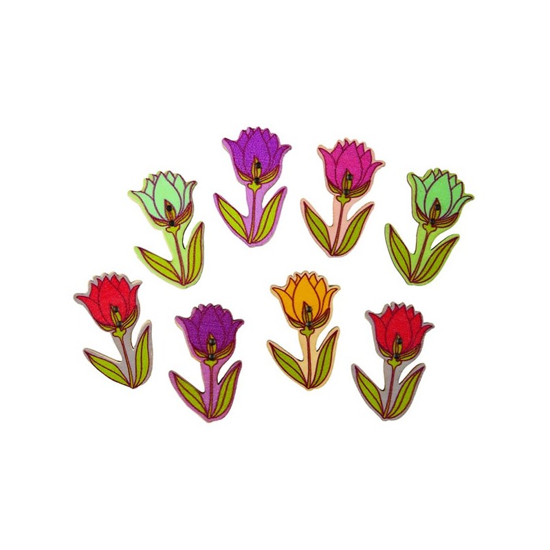 Acuarella - culori acrilice, accesorii papetarie, pensule, carioci si markere etc - ACCESORII CREATIE LEMN LALELE din categoria , excelent pentru proiecte artistice si craft, produs original disponibil din stoc