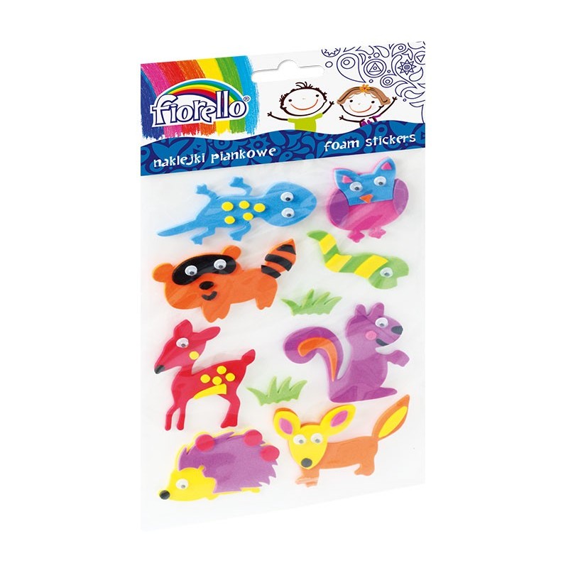 ACCESORII CREATIE STICKER GUMAT 10 ANIMALE