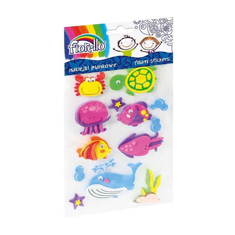 ACCESORII CREATIE STICKER GUMAT 13 ANIMALE MARINE