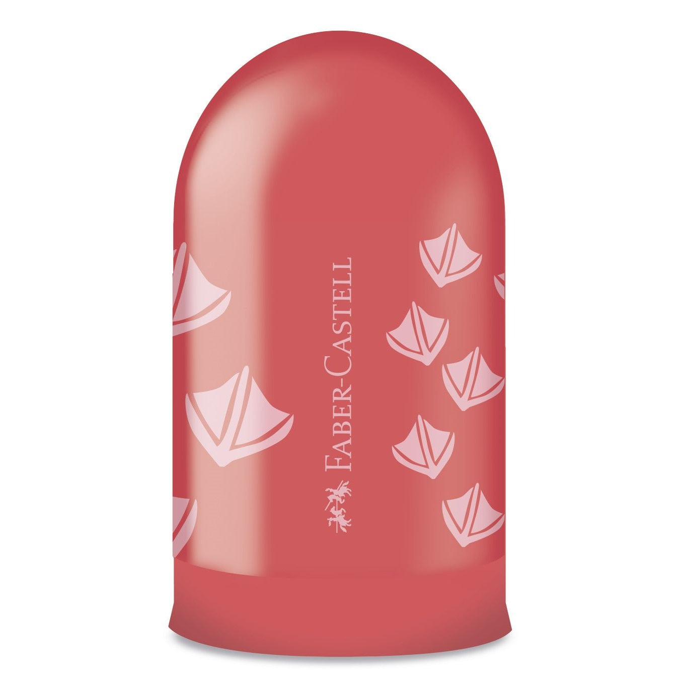 Ascutitoare simpla cu container amprente modele asortate Faber-Castell