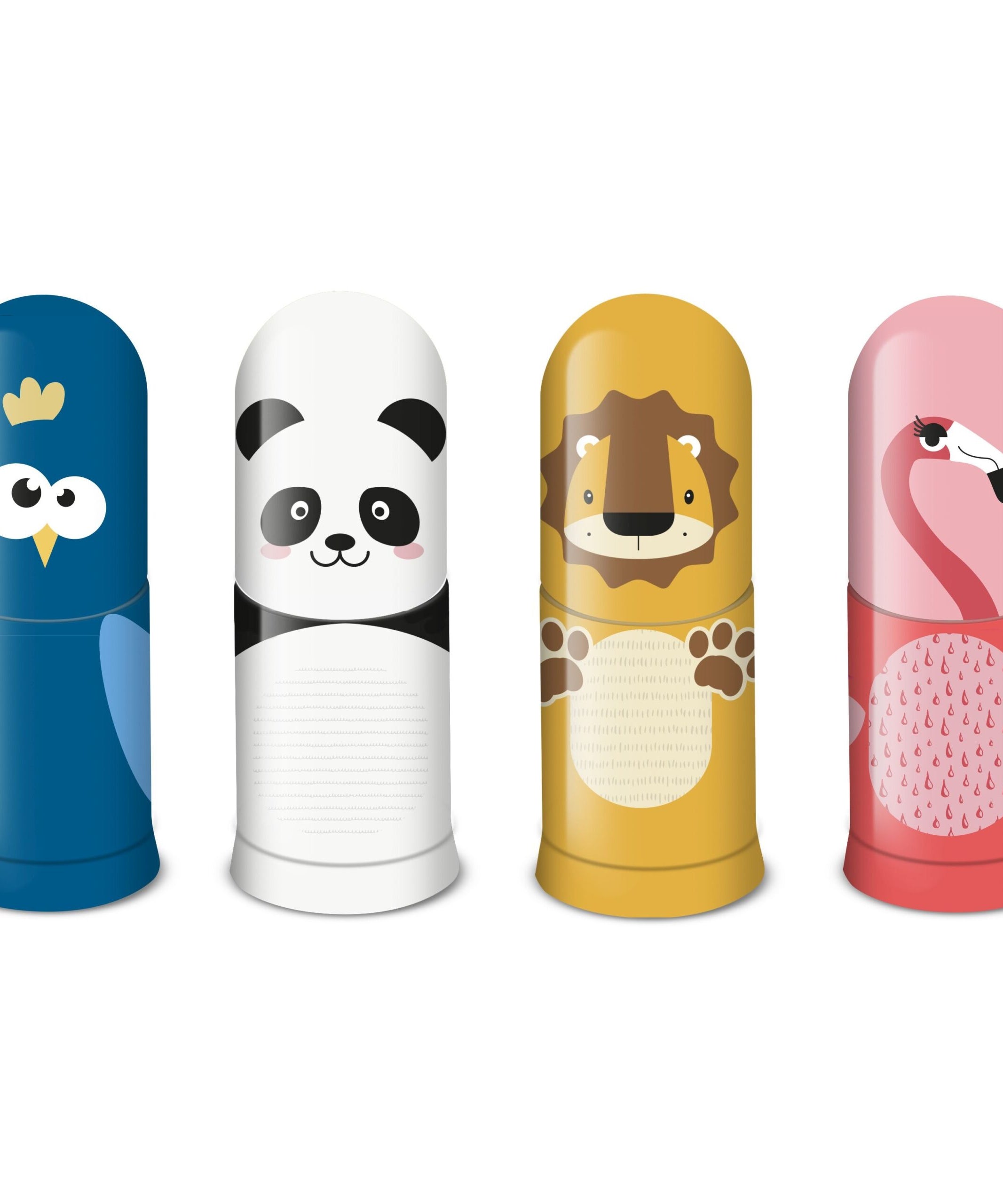 Ascutitoare simpla cu radiera animale Faber-Castell