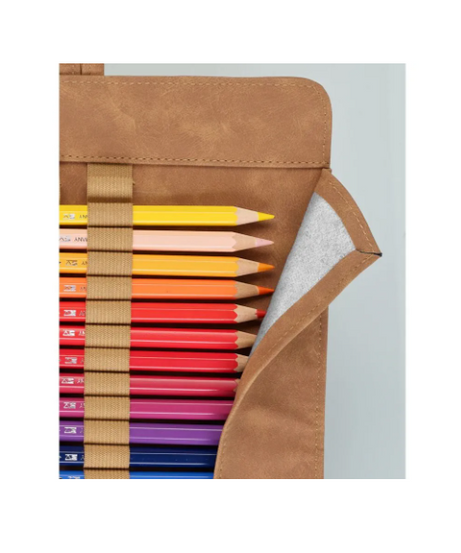 Penar roll-up piele sintetica Faber-Castell