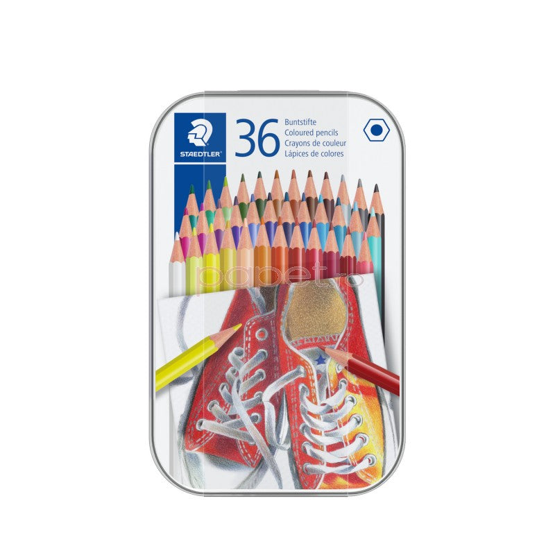 CREION COLOR HEXAGONAL 36/SET CUTIE METAL