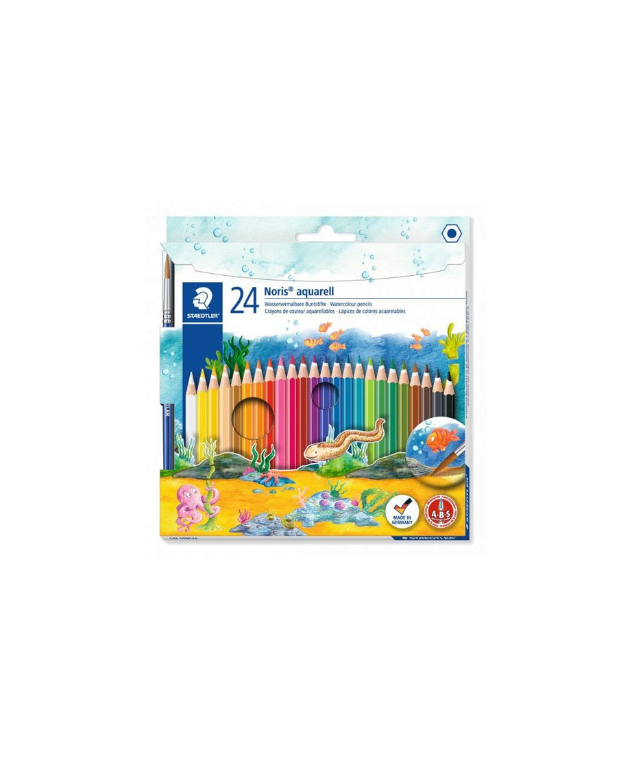 CREION COLOR NORIS AQUARELA 24/SET + PENSULA