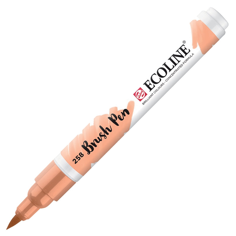 Carioci Ecoline Brush Pen - Pink beige - din categoria , excelent pentru proiecte artistice si craft, produs original disponibil din stoc