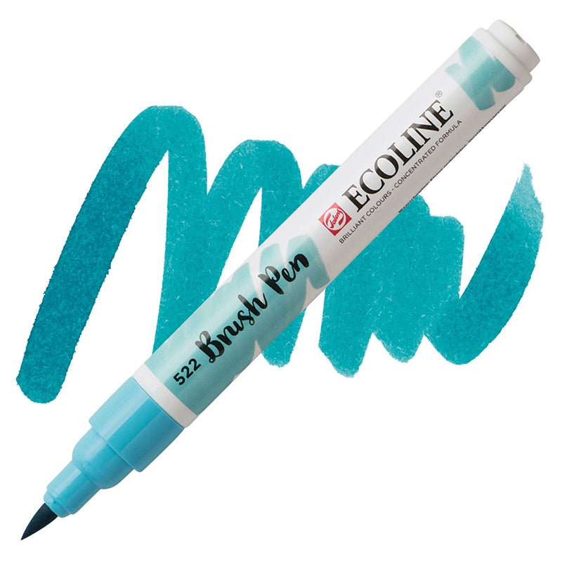 Carioci Ecoline Brush Pen - Indigo - din categoria , perfect pentru birou si organizare eficienta, disponibil online cu livrare rapida