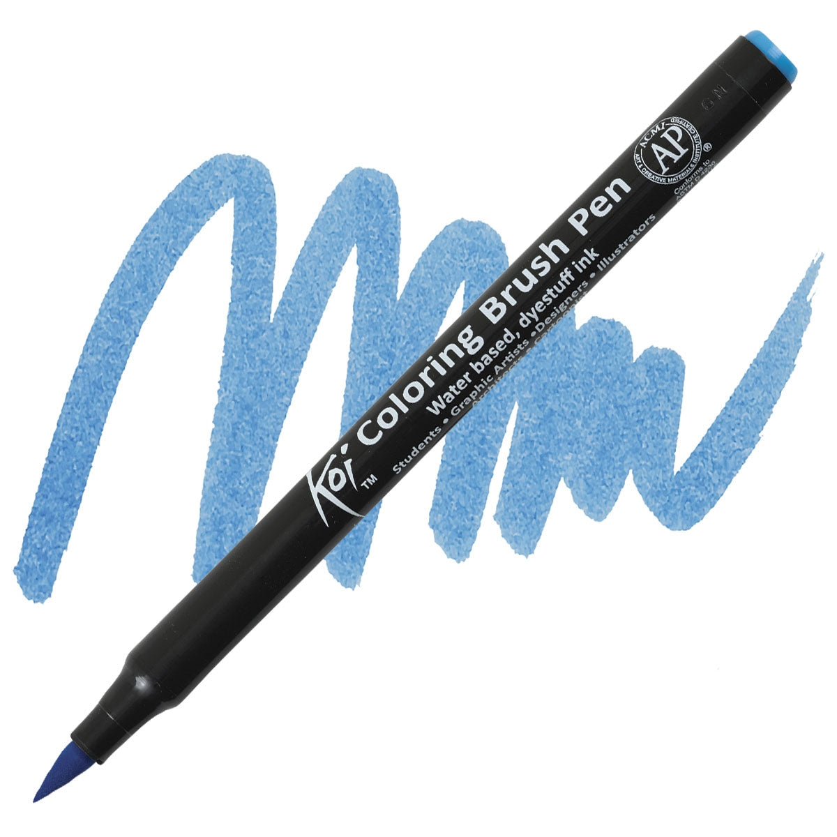 Carioci Sakura Koi Color Brush - Light sky blue - din categoria , ideal pentru scoala si teme zilnice, alegere inspirata pentru papetarie moderna
