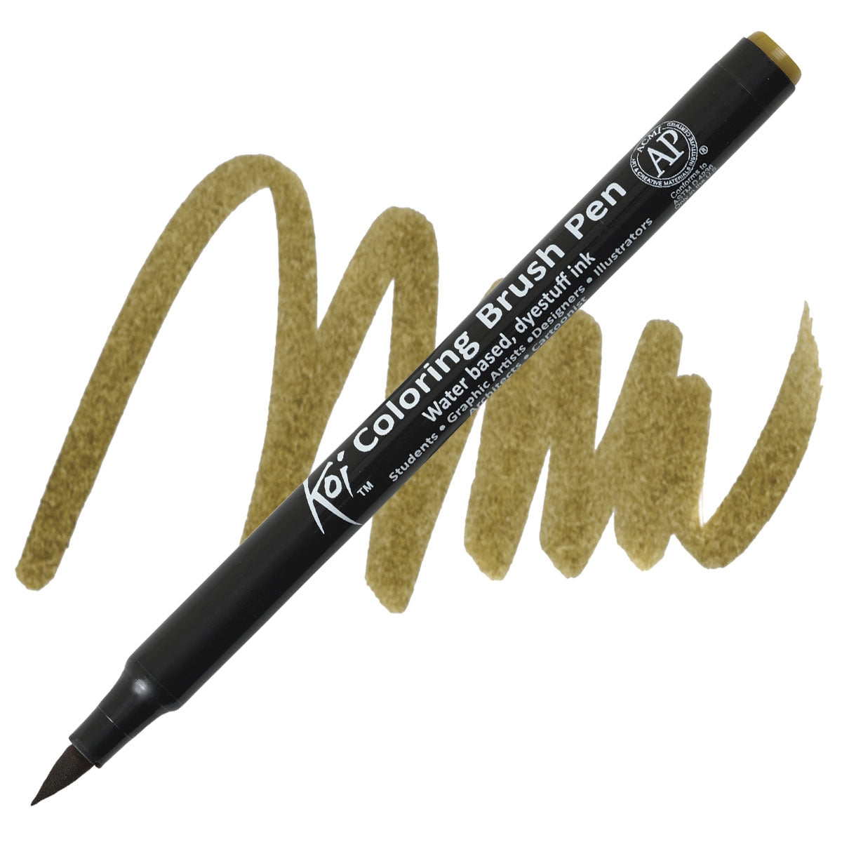Carioci Sakura Koi Color Brush - Black - din categoria , recomandat pentru desen si activitati creative, disponibil online cu livrare rapida