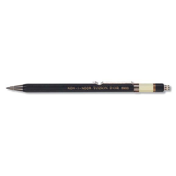 Acuarella - culori acrilice, accesorii papetarie, pensule, carioci si markere etc - Creion mecanic Koh-I-Noor Toison D’or – 2 mm din categoria Office Supplies > Office Instruments > Writing & Drawing Instruments > Pens & Pencils > Pencils > Writing Pencils > Mechanical Pencils, ideal pentru scoala si teme zilnice, disponibil online cu livrare rapida
