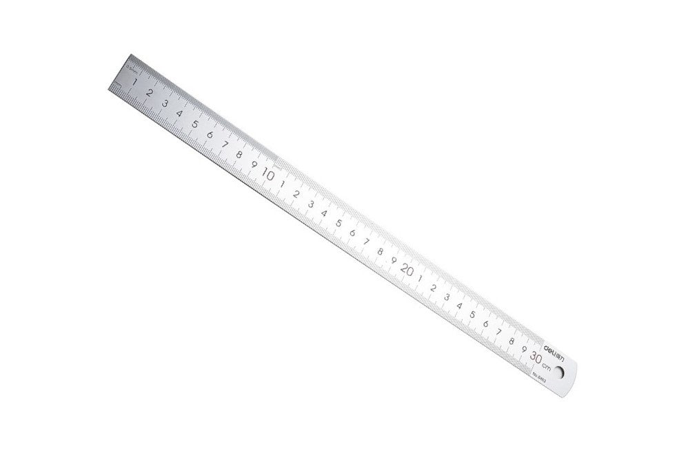 Acuarella - culori acrilice, accesorii papetarie, pensule, carioci si markere etc - Rigla 30 cm din metal din categoria , ideal pentru scoala si teme zilnice, produs original disponibil din stoc