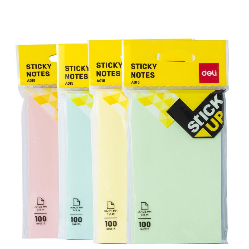 notes adeziv pastel
