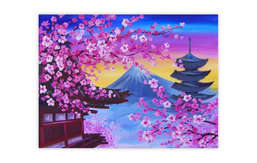 Acuarella - culori acrilice, accesorii papetarie, pensule, carioci si markere etc - Carton panzat predesenat Rosa Gallery 30x40cm Peisaj nr.16 din categoria , perfect pentru birou si organizare eficienta, pret avantajos in magazin online