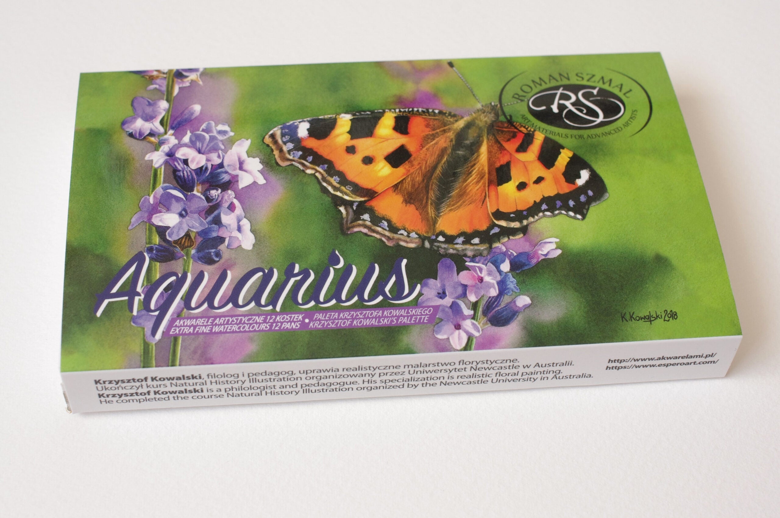 Acuarella - culori acrilice, accesorii papetarie, pensule, carioci si markere etc - Set 12 acuarele Aquarius Krzysztof Kowalski din categoria Arts & Entertainment > Hobbies & Creative Arts > Arts & Crafts > Art & Crafting Materials > Craft Paint, Ink & Glaze > Art & Craft Paint, recomandat pentru desen si activitati creative, pret avantajos in magazin online