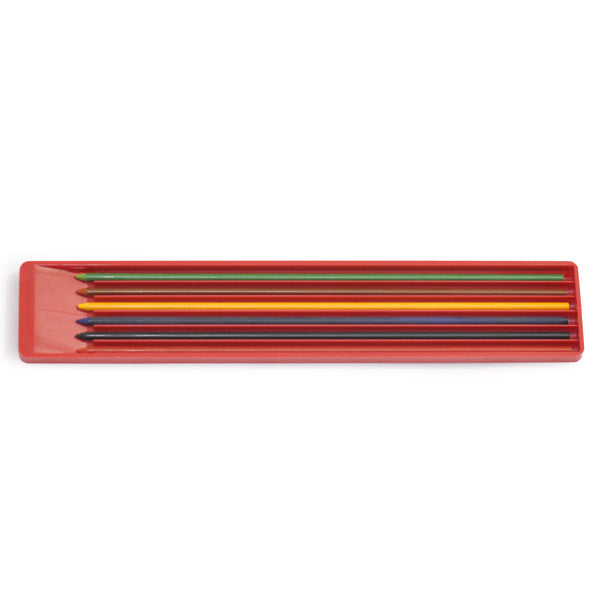 Acuarella - culori acrilice, accesorii papetarie, pensule, carioci si markere etc - Set mine grafit 2 mm. multicolor din categoria , ideal pentru scoala si teme zilnice, calitate premium pentru rezultate excelente