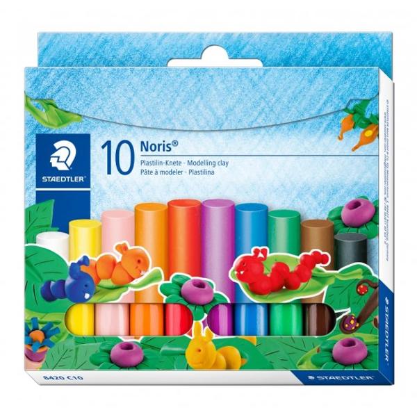 PLASTILINA NORIS 10/SET