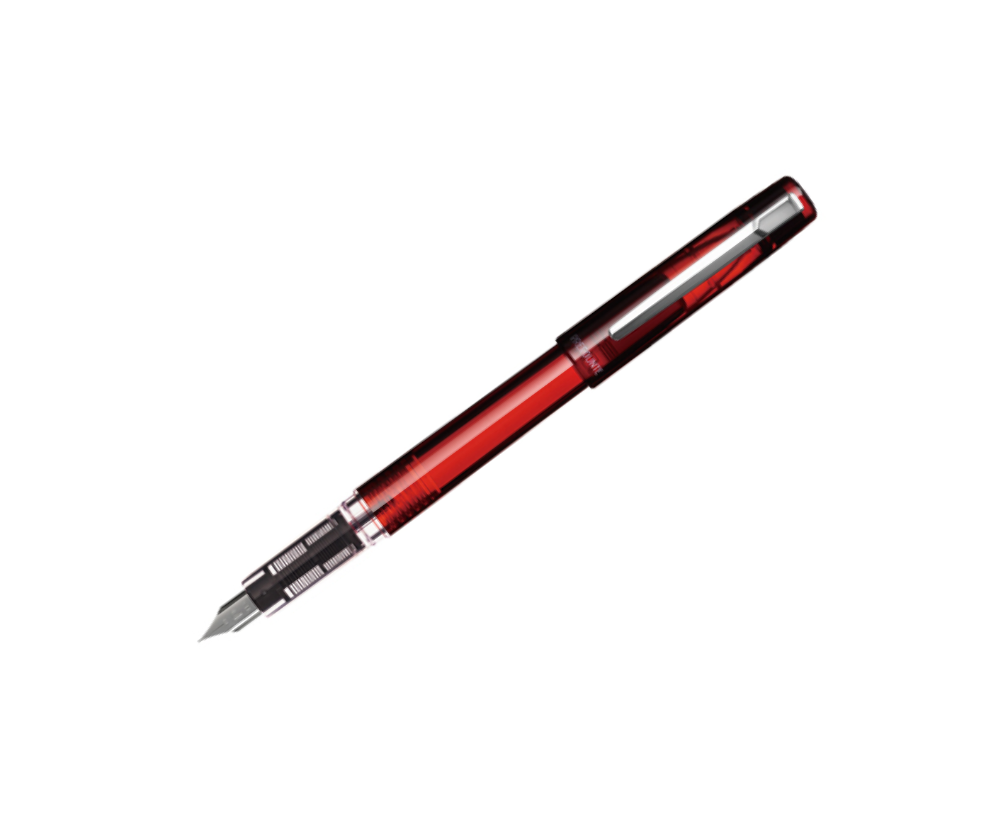 Acuarella - culori acrilice, accesorii papetarie, pensule, carioci si markere etc - Stilou Crimson Red Prefounte Platinum M din categoria , util pentru elevi, studenti si profesori, produs original disponibil din stoc