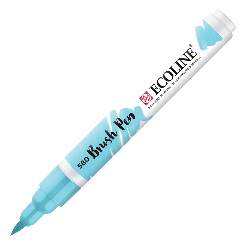 Carioci Ecoline Brush Pen - Ultramarine violet - din categoria , excelent pentru proiecte artistice si craft, alegere inspirata pentru papetarie moderna
