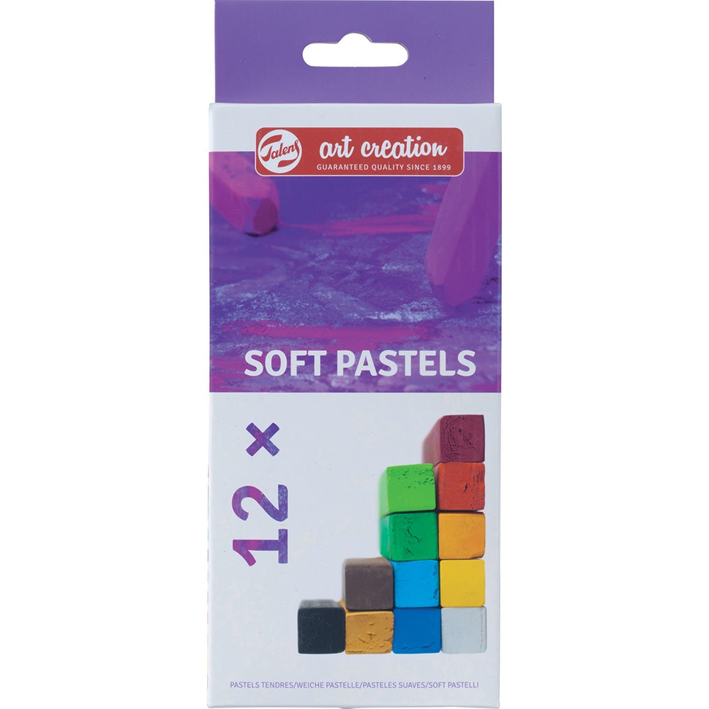 Acuarella - culori acrilice, accesorii papetarie, pensule, carioci si markere etc Set pastel uscat Art Creation 12 - Seturi pastel soft Talens Art Creation din categoria Office Supplies > Office Instruments > Writing & Drawing Instruments > Pastels > Soft Pastels, ideal pentru scoala si teme zilnice, alegere inspirata pentru papetarie moderna