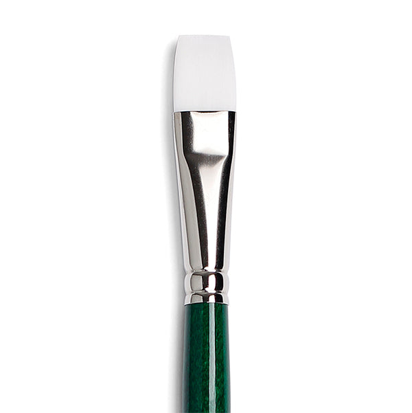 Pensule Tintoretto Perla 208, pensule late profesionale din păr sintetic de înaltă calitate, ideale pentru pictură în acrilic, tempera, ulei și tehnici mixte. Oferă aplicare uniformă a culorii, rezistență excelentă și control precis. Mânerul ergonomic asigură confort în utilizare. Perfecte pentru artiști, ateliere și pasionați de pictură.