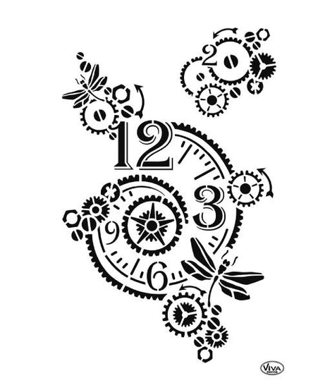 SABLON UNIVERSAL A4 VINTAGE CLOCK