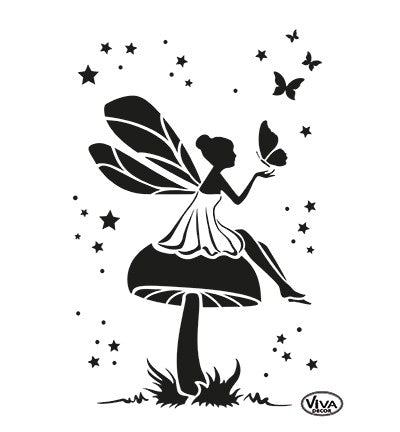 SABLON UNIVERSAL A4 " ZANA SI CIUPERCA" VIVA DECOR