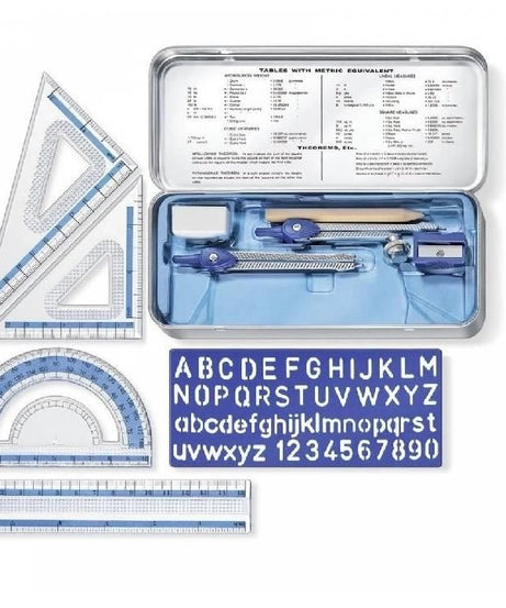 SET INSTRUMENTE GEOMETRICE 10 BUC