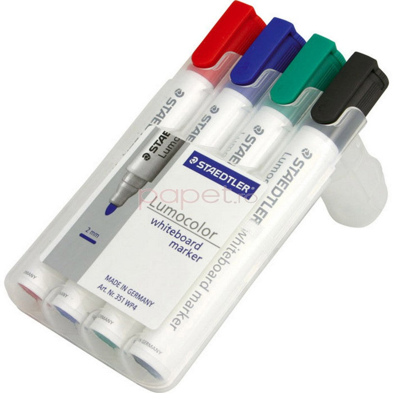 SET MARKER DE TABLA 4 CUL STAEDTLER