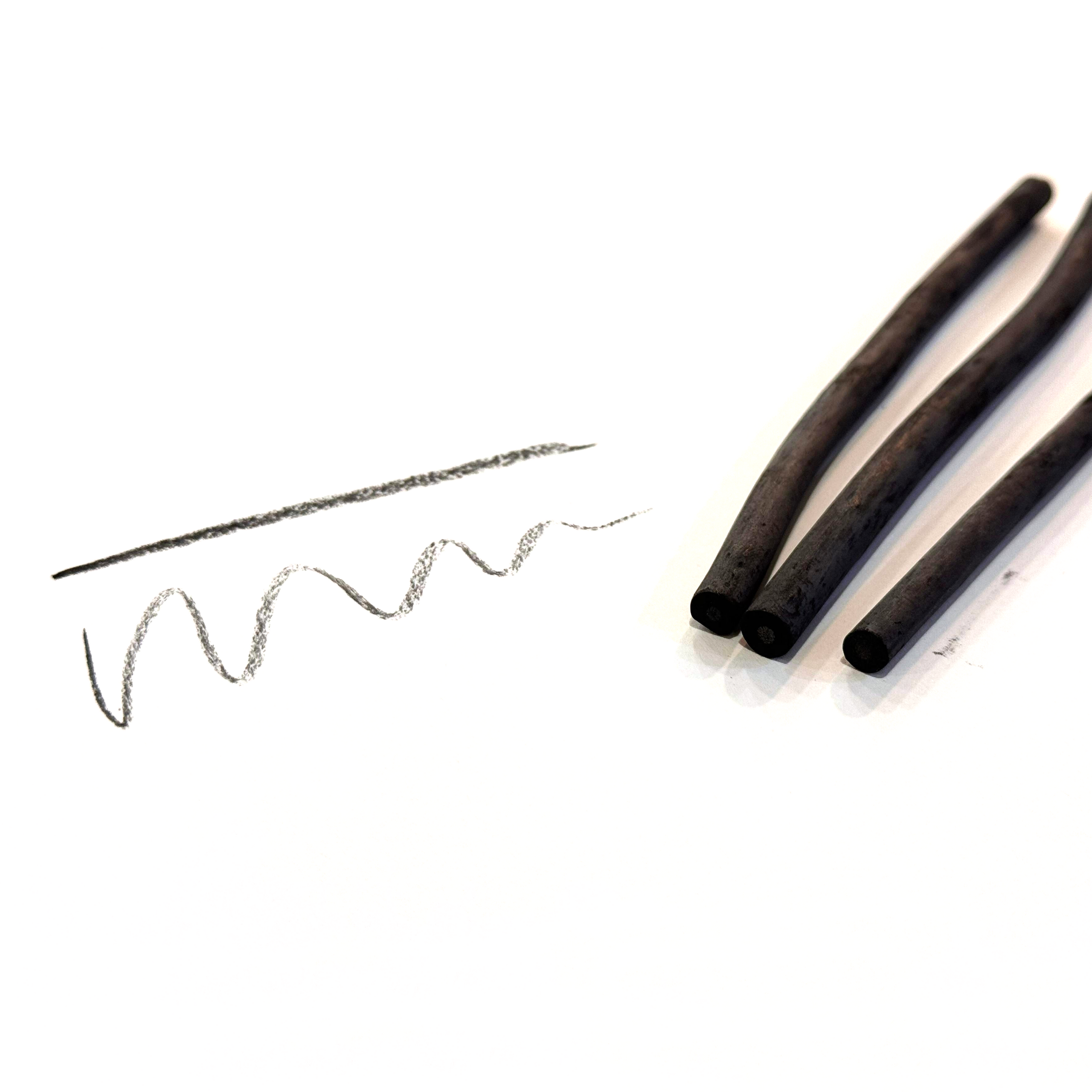Carbune natural desen 6-8mm 6 buc/set SinoArt
